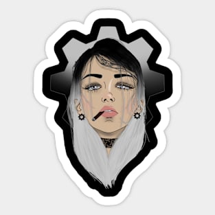 The Girl Sticker